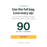 90-day love it guarantee