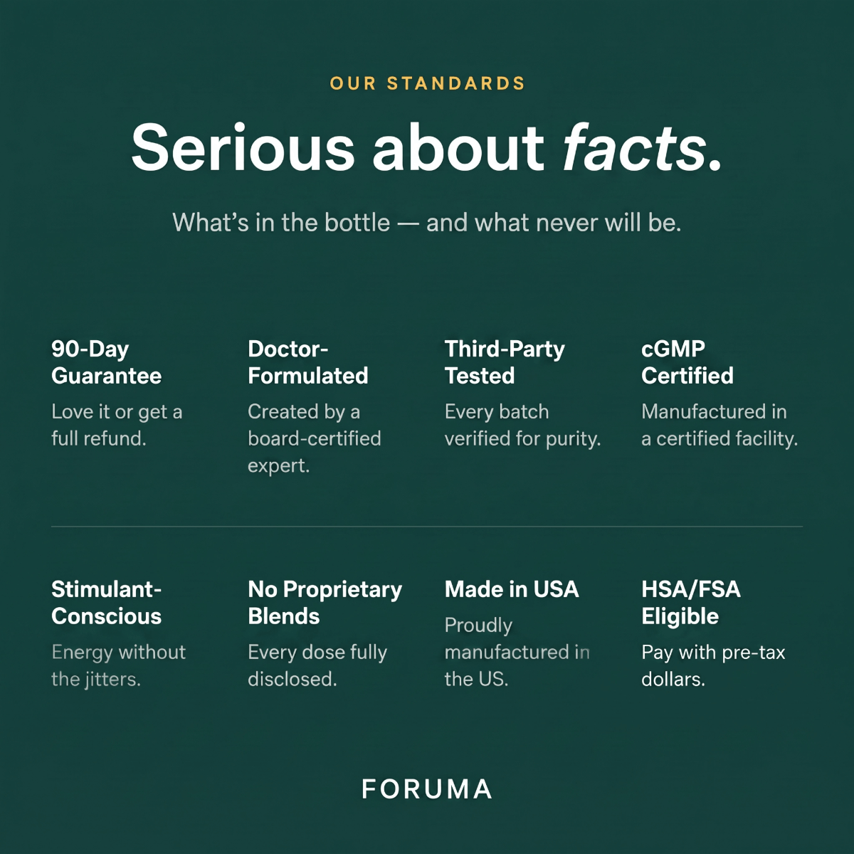 Our standards