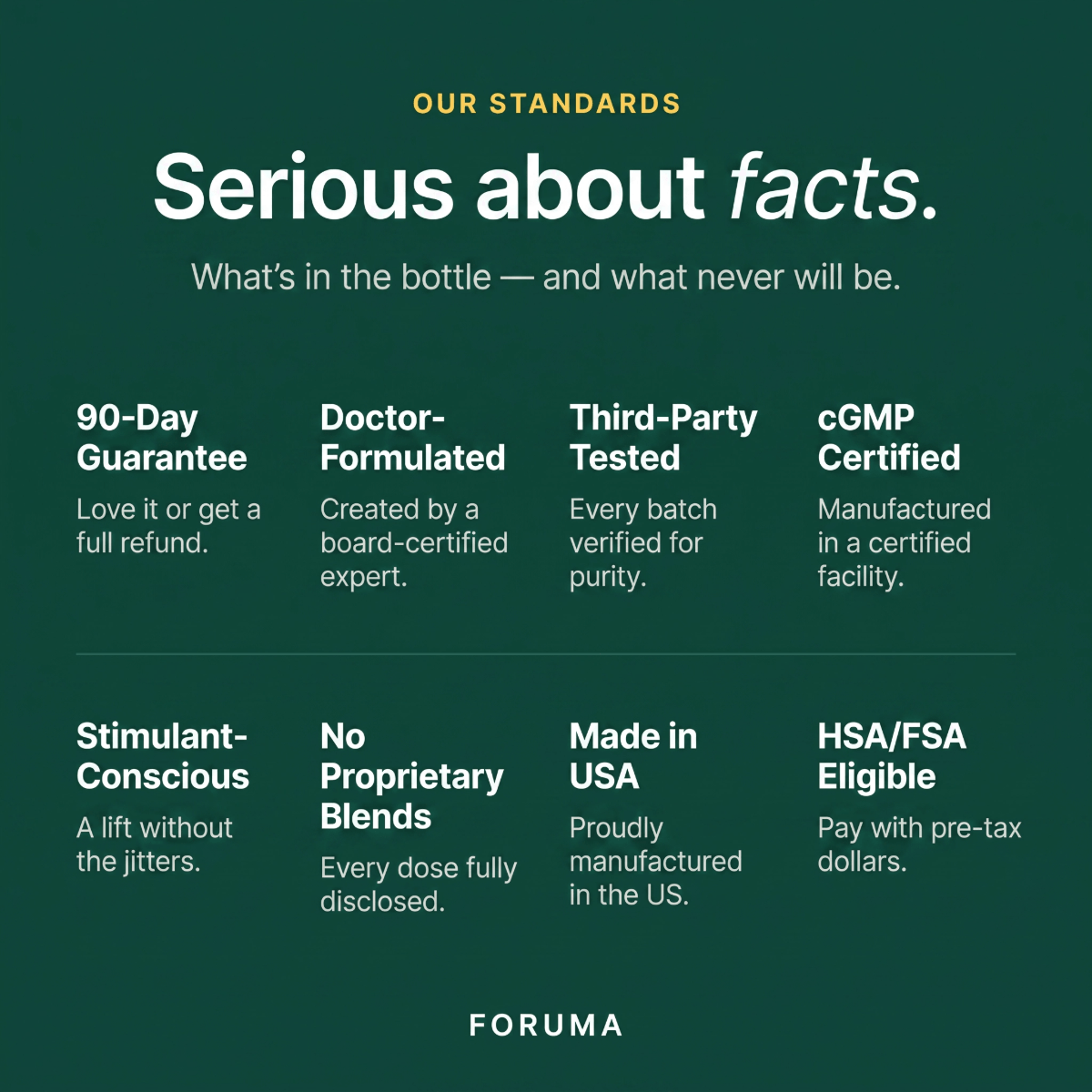 Our standards